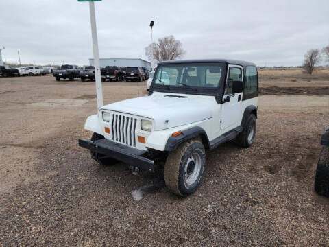 1991 Jeep Wrangler for sale at Tony Peckham @ Korf Motors in Sterling CO
