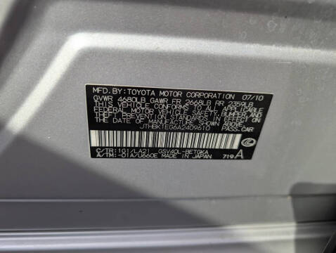 2010 Lexus ES 350