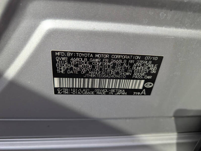 2010 Lexus ES 350