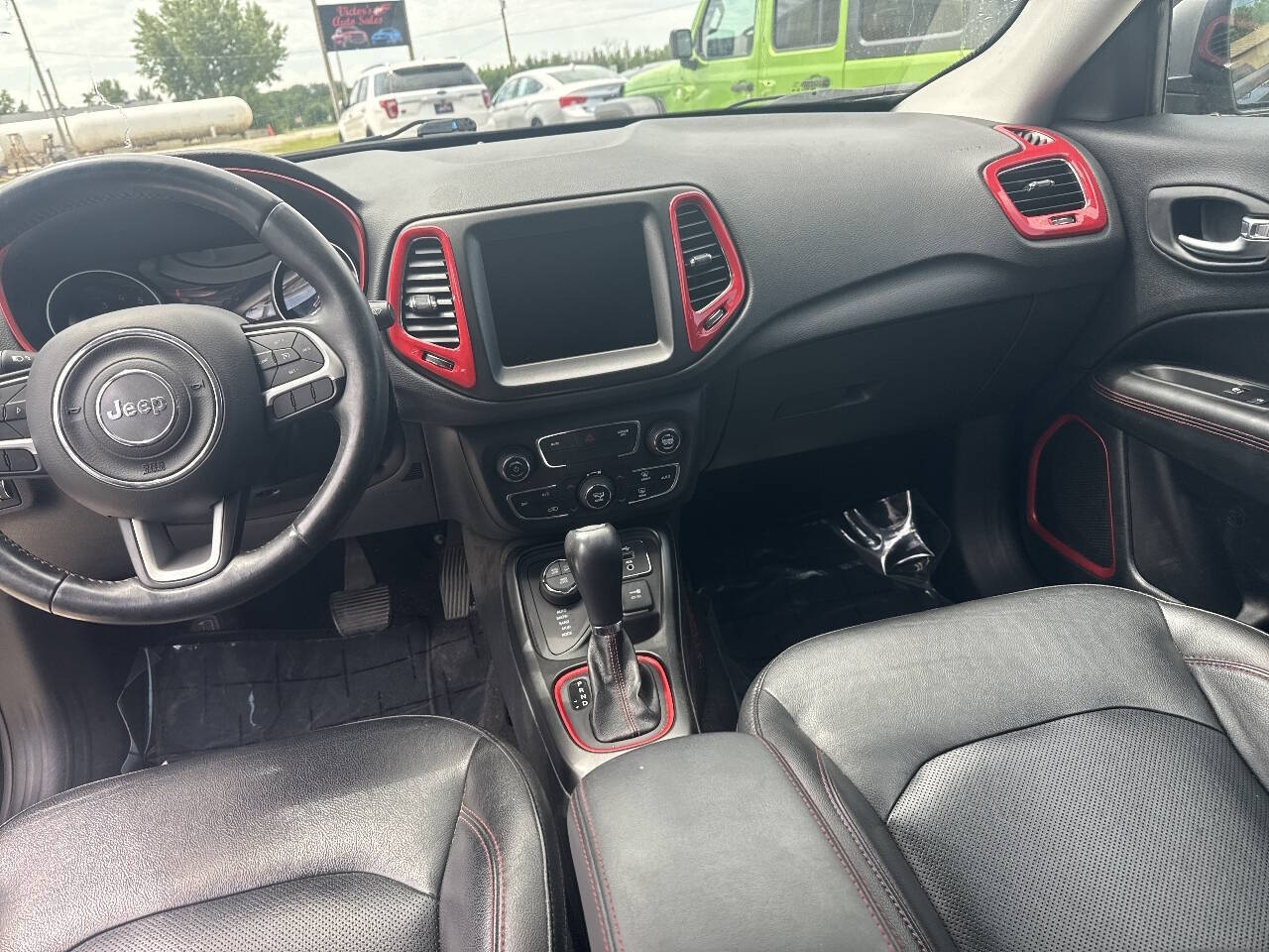 Black 2018 Jeep Compass Trailhawk 4x4 Trailhawk 4dr SUV 7