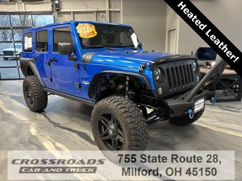 2015 Jeep Wrangler Unlimited for sale at Crossroads Car & Truck in Milford OH