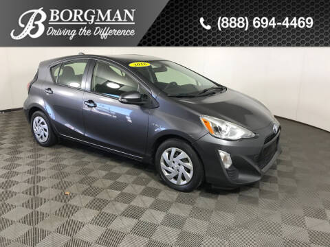2016 Toyota Prius c for sale at BORGMAN OF HOLLAND LLC in Holland MI