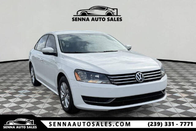 2015 Volkswagen Passat for sale at SENNA AUTO SALES in Naples, FL