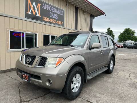 2006 Nissan Pathfinder for sale at M & A Affordable Cars in Vancouver WA