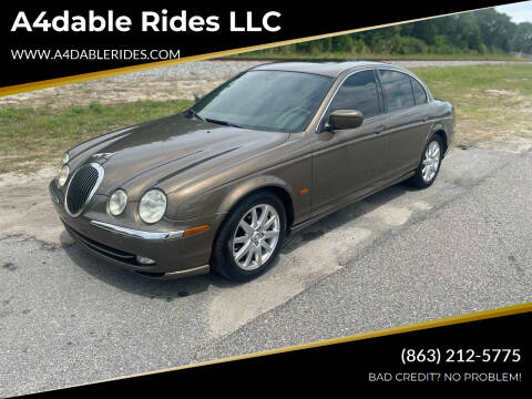 2001 Jaguar S-Type for sale at A4dable Rides LLC in Haines City FL