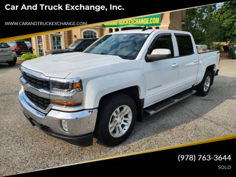 2018 Chevrolet Silverado 1500 for sale at Car and Truck Exchange, Inc. in Rowley MA