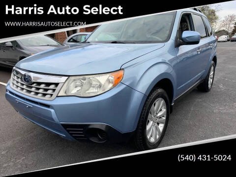 2012 Subaru Forester for sale at Harris Auto Select in Winchester VA