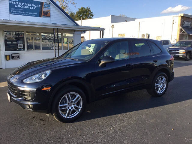 2018 Porsche Cayenne for sale at Smiley Vehicle Group in Lebanon, OH