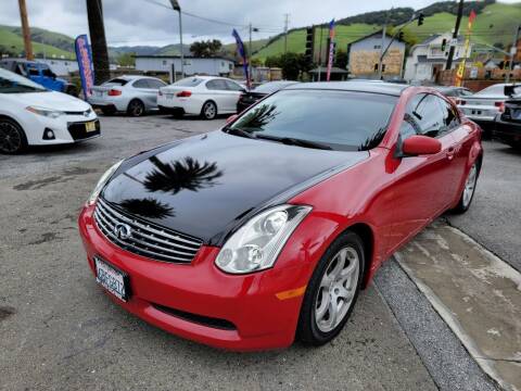 2007 Infiniti G35 for sale at Bay Auto Exchange in Fremont CA