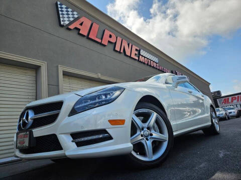 2014 Mercedes-Benz CLS for sale at Alpine Motors Certified Pre-Owned in Wantagh NY