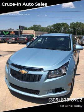 2012 Chevrolet Cruze for sale at Cruze-In Auto Sales in East Peoria IL