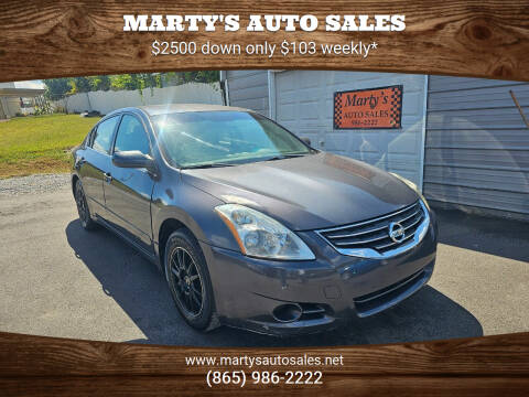 2010 Nissan Altima for sale at Marty's Auto Sales in Lenoir City TN