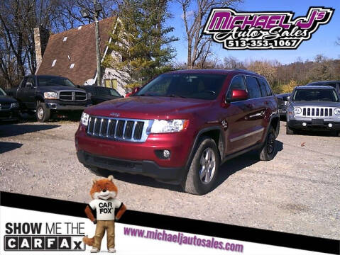 2012 Jeep Grand Cherokee for sale at MICHAEL J'S AUTO SALES in Cleves OH
