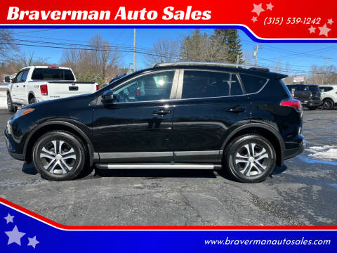2018 Toyota RAV4 for sale at Braverman Auto Sales in Waterloo NY