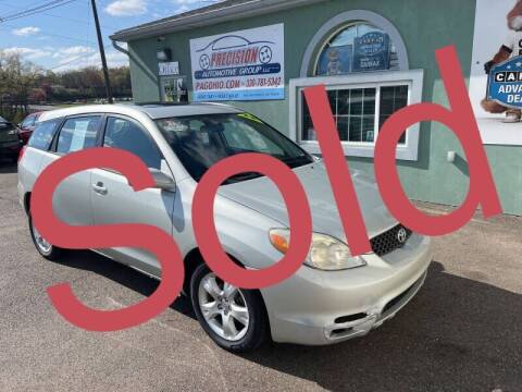 2003 Toyota Matrix for sale at Precision Automotive Group in Youngstown OH