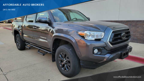 2021 Toyota Tacoma for sale at AFFORDABLE AUTO BROKERS in Keller TX