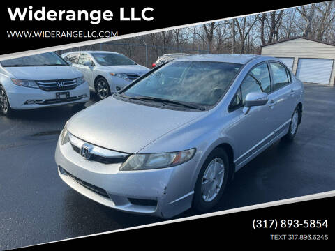 2010 Honda Civic for sale at Widerange LLC in Greenwood IN