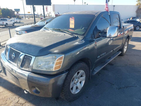 2005 Nissan Titan for sale at Alpha 1 Automotive Group in Hemet CA