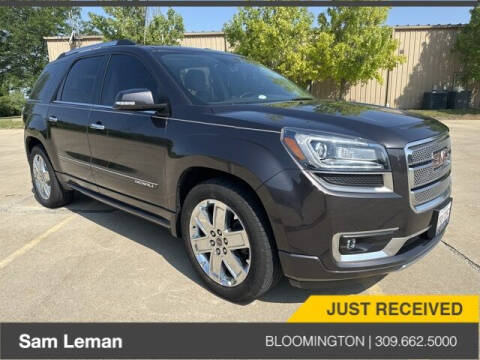 2015 GMC Acadia for sale at Sam Leman CDJR Bloomington in Bloomington IL
