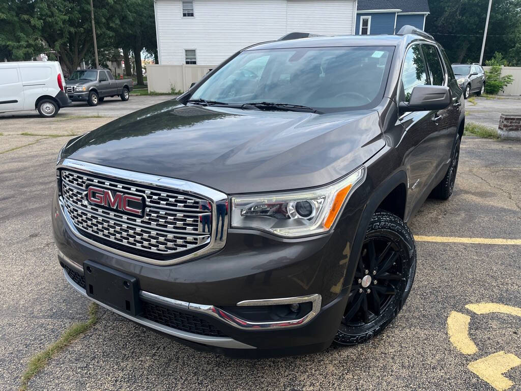 Gray 2019 GMC Acadia SUV / Crossover Four-Wheel Drive 6-Speed Automatic