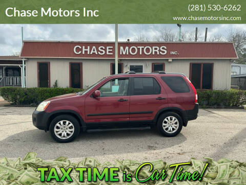 2006 Honda CR-V for sale at Chase Motors Inc in Stafford TX
