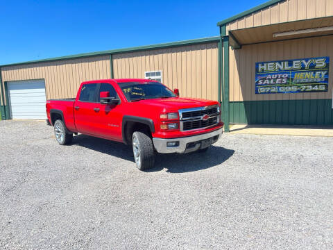 2014 Chevrolet Silverado 1500 for sale at Steves Auto Sales in Steele MO