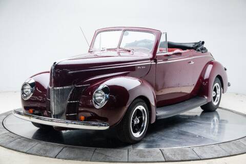1940 Ford Convertible for sale at Duffy's Classic Cars in Cedar Rapids IA