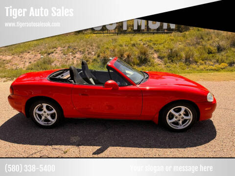 2002 Mazda MX-5 Miata for sale at Tiger Auto Sales in Guymon OK