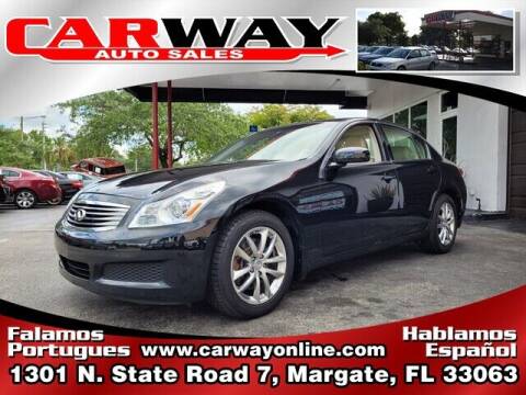 2008 Infiniti G35 for sale at CARWAY Auto Sales in Margate FL