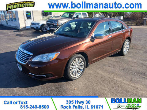 2013 Chrysler 200 for sale at Bollman Auto & Trailers in Rock Falls IL