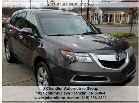 2011 Acura MDX for sale at Franklin Motorcars in Franklin TN