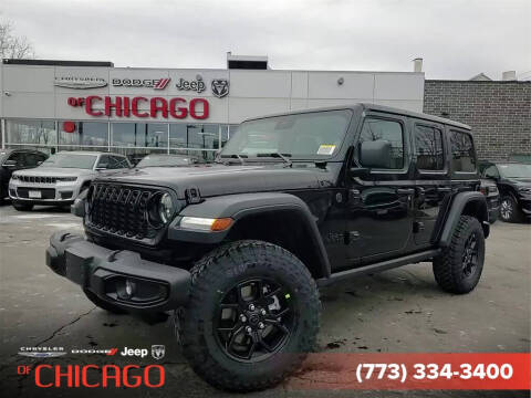 2025 Jeep Wrangler for sale at Chrysler Dodge Jeep RAM of Chicago in Chicago IL