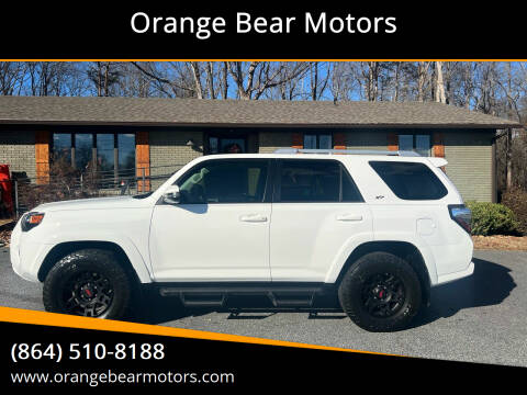 2018 Toyota 4Runner for sale at Orange Bear Motors in Landrum SC