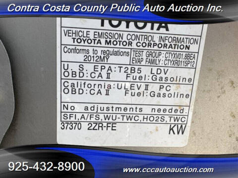 2012 Toyota Corolla S