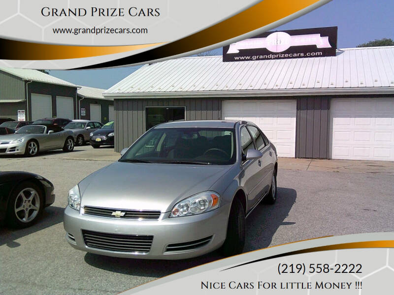 2008 Chevrolet Impala for sale at Grand Prize Cars in Cedar Lake IN