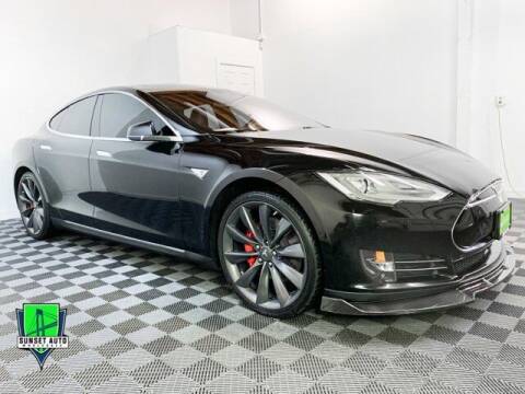 2015 Tesla Model S for sale at Sunset Auto Wholesale in Tacoma WA