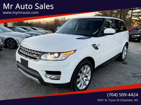 2015 Land Rover Range Rover Sport for sale at Mr Auto Sales in Charlotte NC