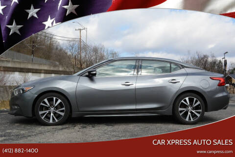 2018 Nissan Maxima for sale at Car Xpress Auto Sales in Pittsburgh PA