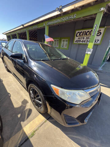 2012 Toyota Camry for sale at Canales Auto Deals LLC in Galveston TX