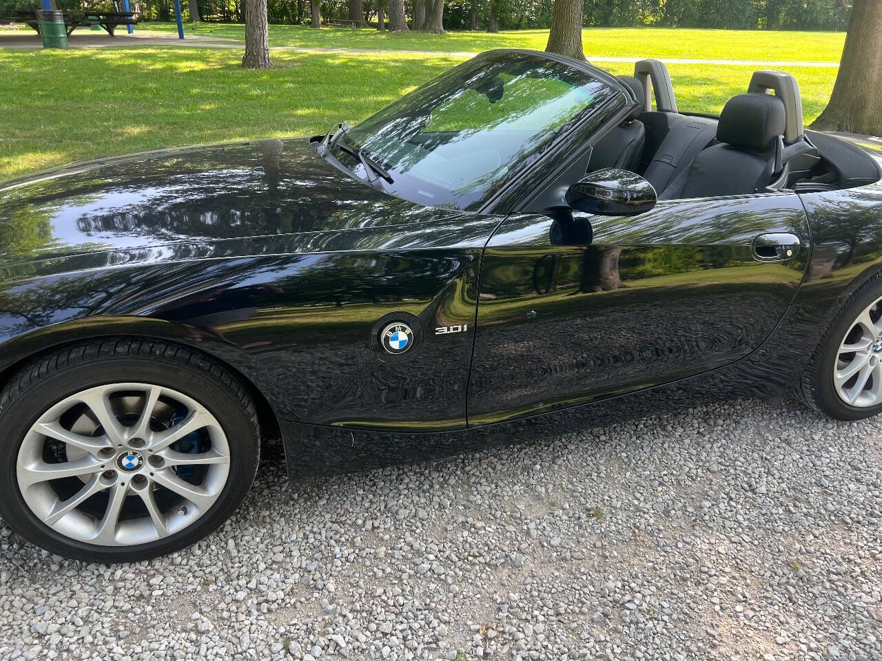 Black 2007 BMW Z4 3.0i Convertible 3.0i 2dr Convertible 2