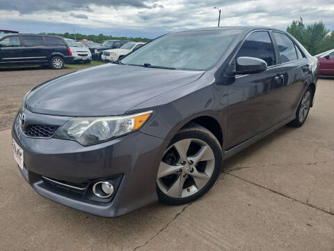 2014 Toyota Camry for sale at OLBY AUTOMOTIVE SALES in Frederic WI