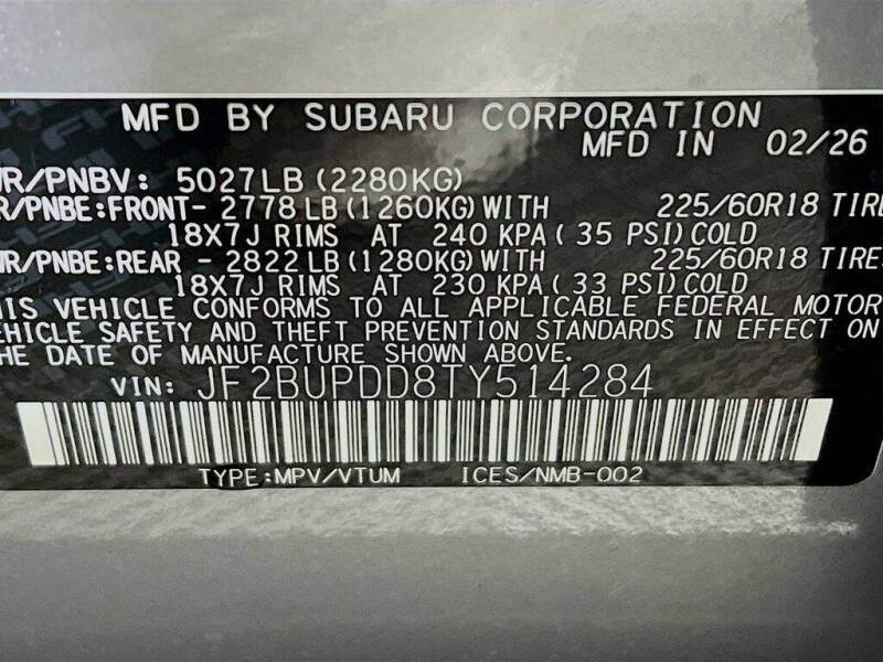 2026 Subaru Outback Limited