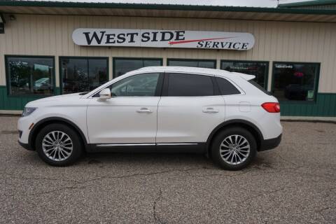 2016 Lincoln MKX for sale at West Side Service in Auburndale WI
