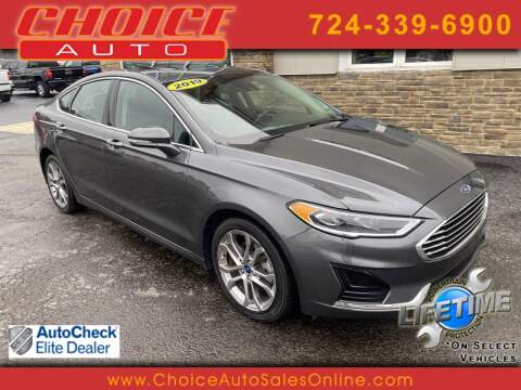 2019 Ford Fusion for sale at CHOICE AUTO SALES in Murrysville PA