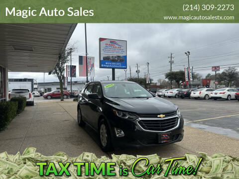 2018 Chevrolet Equinox for sale at Magic Auto Sales in Dallas TX