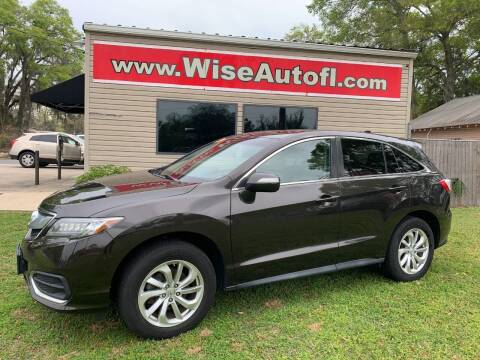 2016 Acura RDX for sale at WISE AUTO SALES in Ocala FL