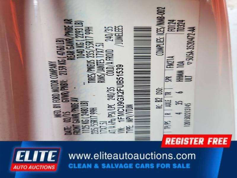 2015 Ford Escape SE