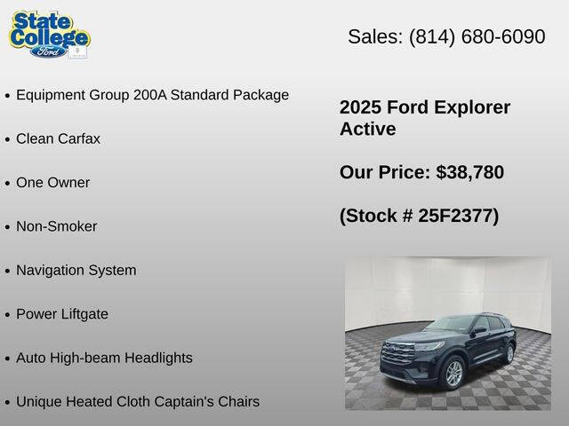 2025 Ford Explorer Active