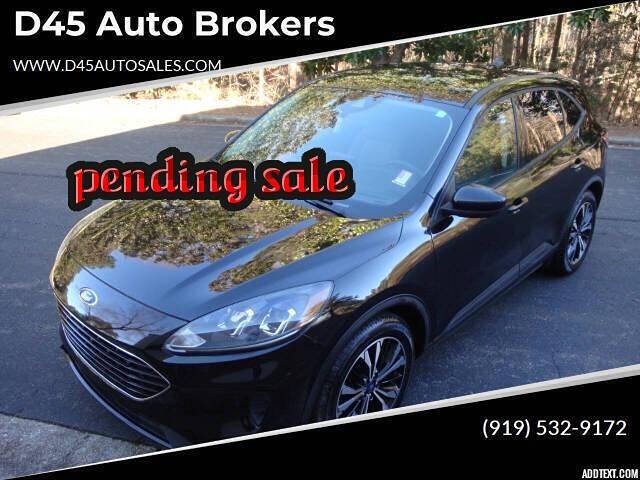 Agate Black 2021 Ford Escape SUV / Crossover Front-Wheel Drive 8-Speed Automatic