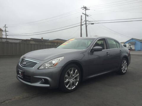 2012 Infiniti G37 Sedan for sale at 831 Motors in Freedom CA